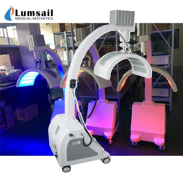 Beauty Salon LED Phototherapy Machine With Red And Blue Light For Skin Rejuvenation
