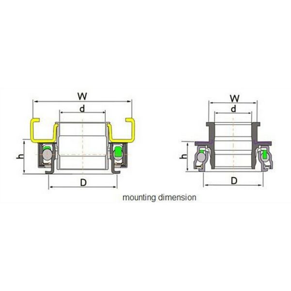 High Quality Clutch Release Bearings Automobile Accessories , CT70B