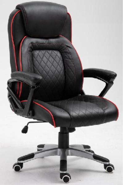 Ergonomic Office Chair with PU Casters and 100mm Gas Lift