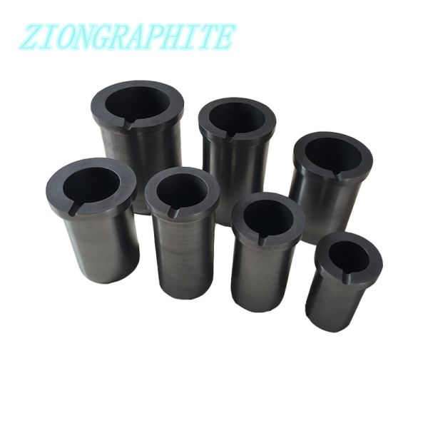 Melting Crucible for Gold and Silver Casting Standard Size Durable Graphite Crucible