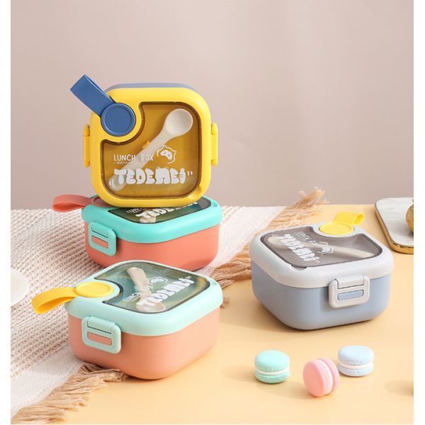 Металлическая коробка с обедом для бенто 304 из нержавеющей стали