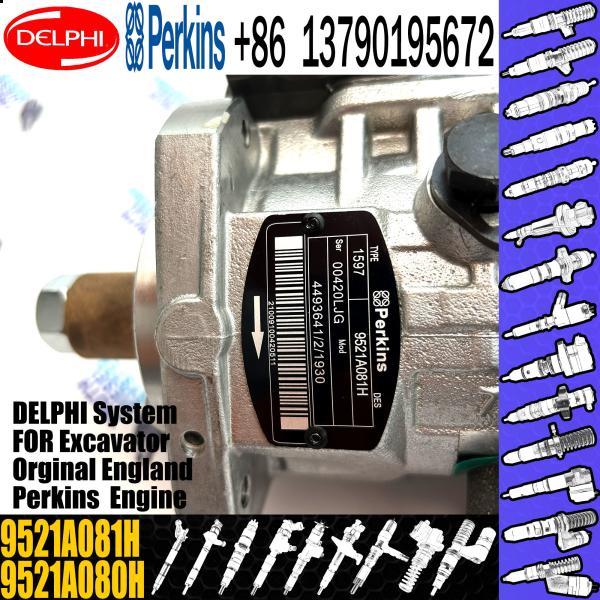 Pompe à haute pression de rail commun de MOTEUR de  9521A080H 9521A081H pour le cylindre 6