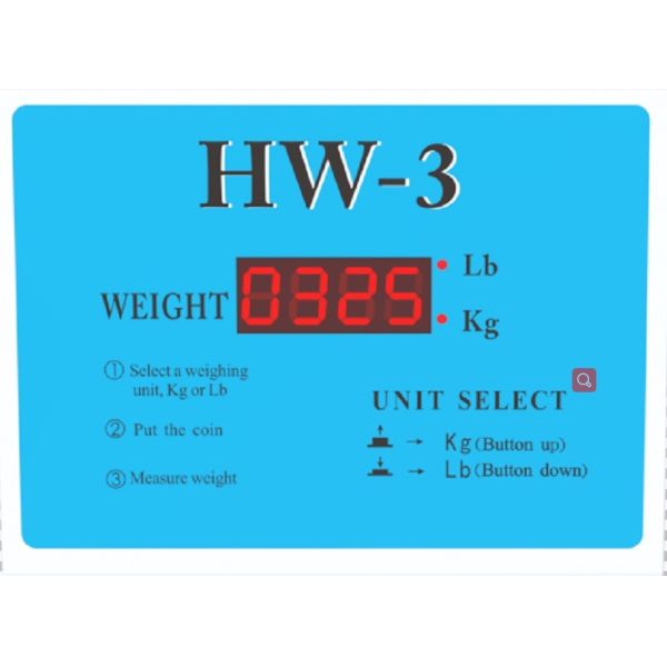 200Kg Coin Operated Baggage Weight Scale for Precise Weighing in Gyms and Airports