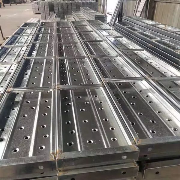 Q235 Steel Pre-galvanized/Hot Dip Galvanized Scaffolding Plank for Construction