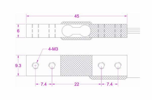 1kg Micro Weighing Sensor 500g Miniature Lightweight Load Cell 300g