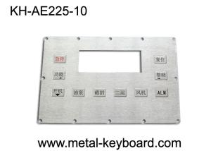 Custom Stainless Steel Panel Mount Keypad Kiosk With 10 Keys For Harsh