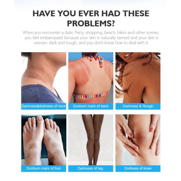 Custom Private Label Organic White Body Lotion Remove Spots Body Moisturizing Milk Whitening For Black Skin