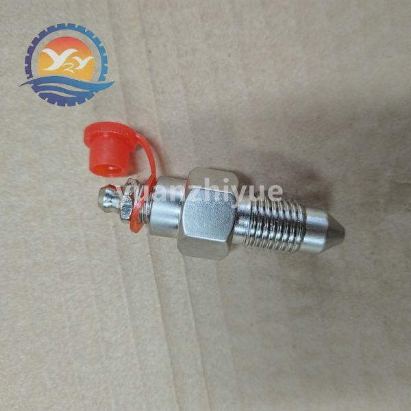 ZX55 ZX60-1 Fuel Feeding Valve Grease Fitting Traveling Chain Nozzle Grease Fitting for Hitachi Parts