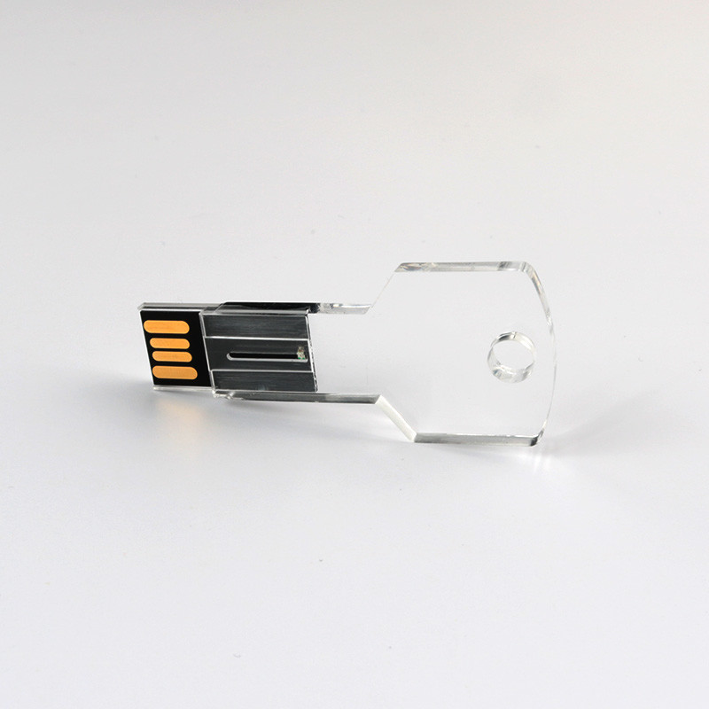 Привод 128GB Usb прозрачного ясного акрилового ключа внезапный соответствует стандарт США