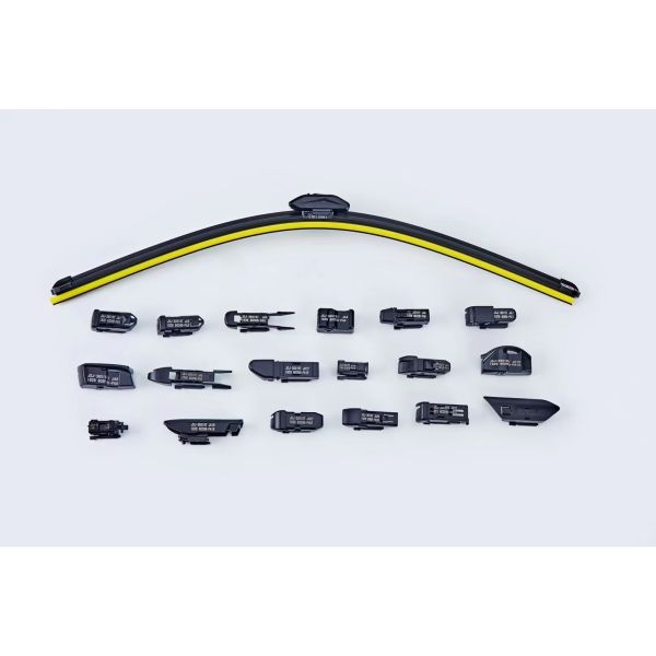 Multi-function Wiper Blade with EPDM Rubber Strips for 1:1 OEM Fit and Easy