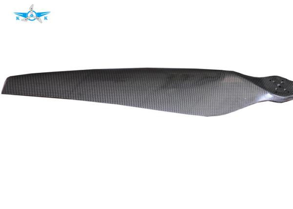 Carbon Fiber 50 Inch Propeller , Ground Adjustable Large Drone Propellers