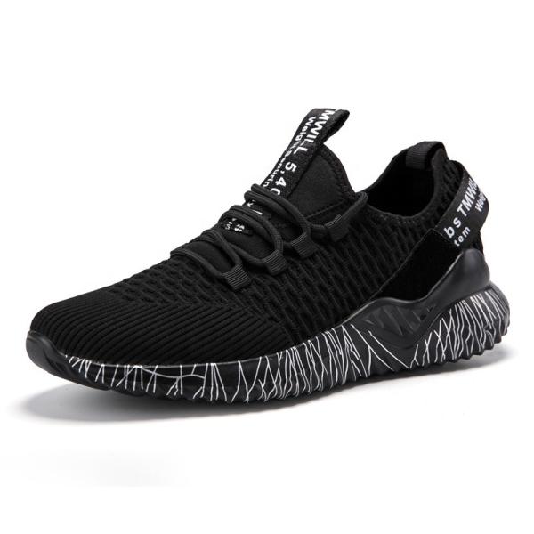 Stereo Printed Mens Breathable Running Shoes Coconut Mens Sport Trainers