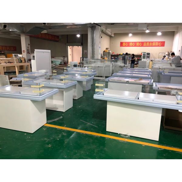 Стекло витринных шкафов 8mm ювелирных изделий доски MDF ультра белое закаленное