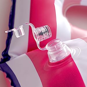 Inflatable Tanning Pool Lounger Float, Sun Tan Tub Sunbathing Raft Floatie Toys Water Filled Tanning Bed Mat