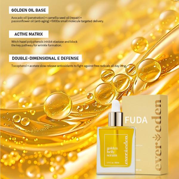 Witch Hazel Centella Asiatica Pregnancy Skincare Line Abdominal Safe Massage Oil For Sagging Skin