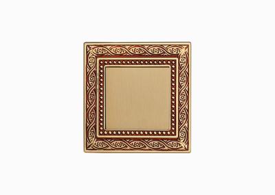 Decorate BS Standard Brass 10A Electrical Plastic 1 Gang Wall Switch
