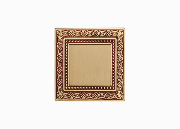 Decorate BS Standard Brass 10A Electrical Plastic 1 Gang Wall Switch