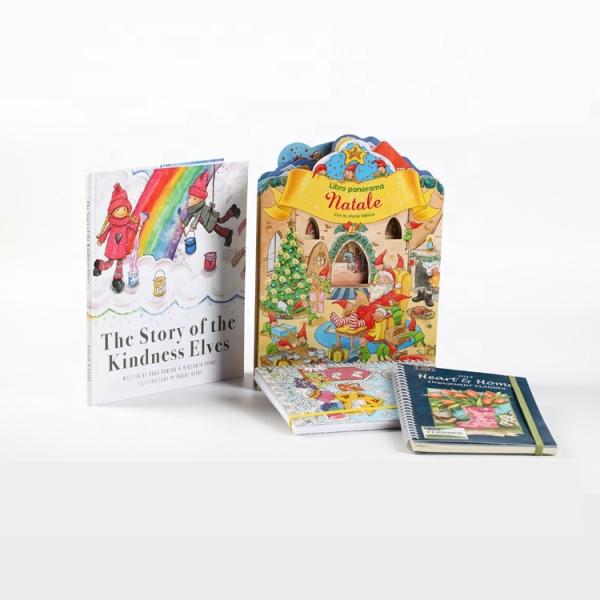 Livros do conto de fadas do cartão para o bebê das crianças com laminação do filme do punho