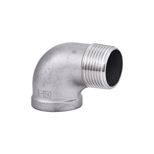 304 316L Stainless Steel Pipe Fitting 90 Degree Forging Female And Male Connection Thread Bsp Elbow