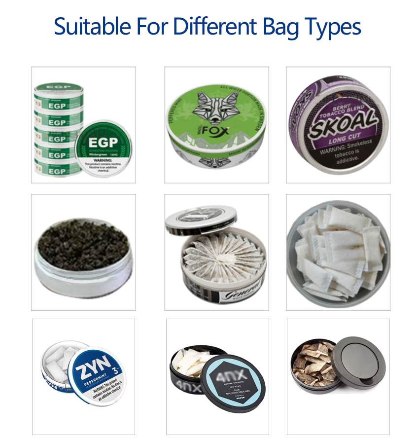 High Quality Snus Powder Pouch Filling Machine Packing Making Machine High Speed Making and Production Line