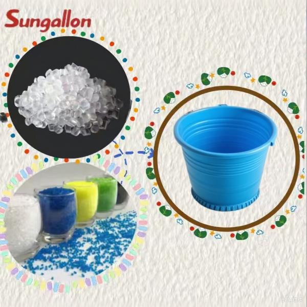 Bañera hecha de partículas TPE Superficie lisa para una fácil limpieza Resistente a las grietas Elastómero termoplástico de trabajo pesado transfronterizo