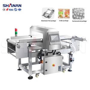 Induction Food Metal Detector Sensitivity Food Industry Food Safety Factory Bakery Conveyor Belt