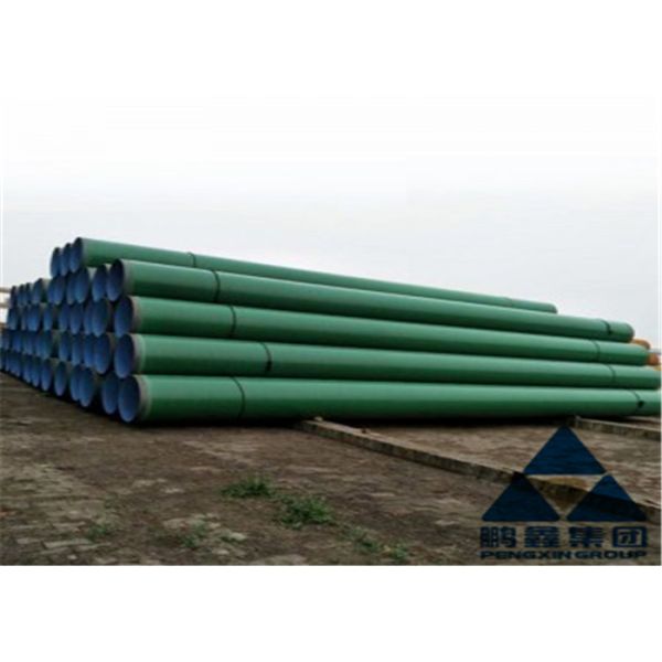 Straight ASME API DIN 30670 Fusion Bond Epoxy Coated Pipe For Natural Gas