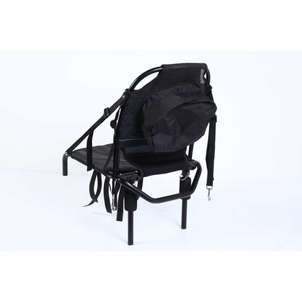 Стул рыбной ловли аксессуаров шлюпки каяка картины логотипа прочный алюминиевый складывая