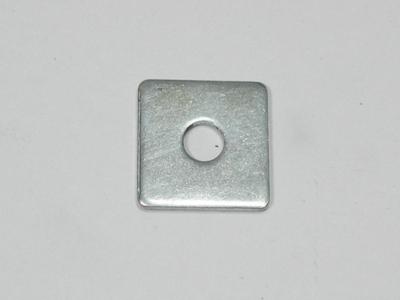 Hot Dip Galvanized Square Plate Washers , Precision Flat Ring Gasket 4.8 8.8 Grade