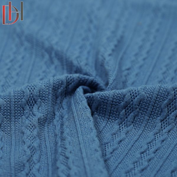 Winter Clothing Woven Jacquard Fabric Breathable Jacquard Polyester Fabric