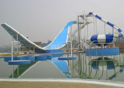 Fiberglass Material Water Park Playground Equipment 8.8M Width Applied Swimming Pool