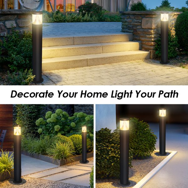 LED Lawn Light AC220V DC24V Bridgelux LED 3000K DIA108MM Premium Powder Coated  Aluminum For Outdoor Use