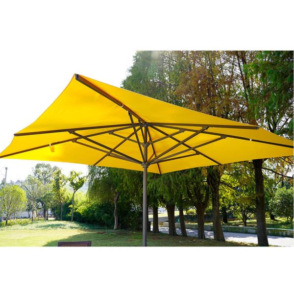 Patio Umbrella, Yard Umbrella Push Button Tilt Crank, Terrace Garden Restaurant Patio Parasol Outdoor Umbrella