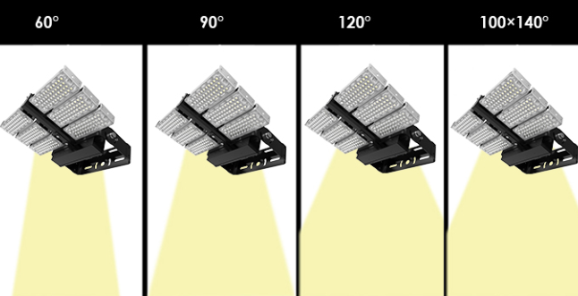 Stable Lighting Industrial LED High Bay Tunnel Module 1500W Excellent Heat Dissipation