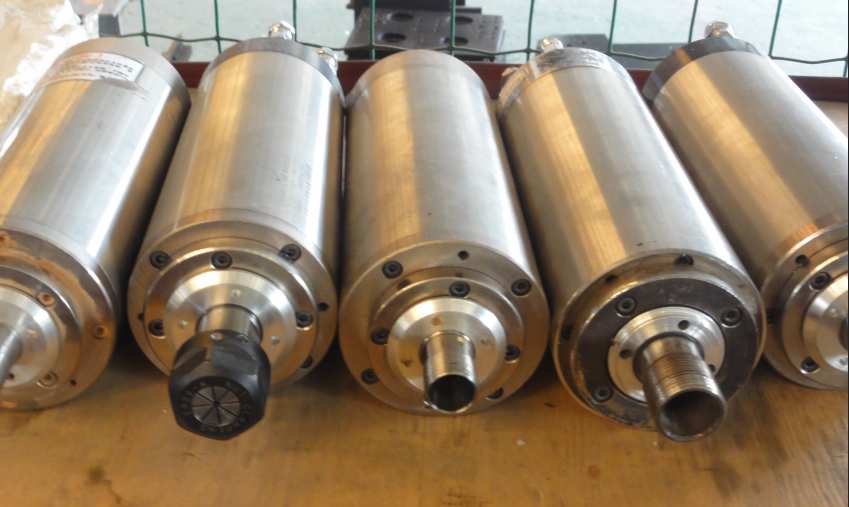 Customized Water Cooled Router Spindle , Mechanical Spindle Easy Operate