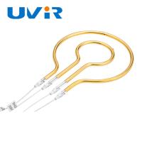 1600W Ring Infrared Lamps, tubos de aquecimento do infravermelho do refletor ROHS do ouro