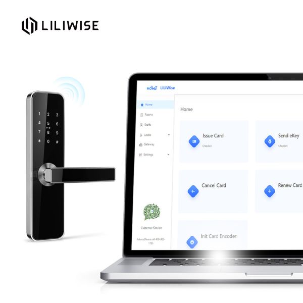 Системы замков гостиницы карты RFID замок электрической ключевой умный