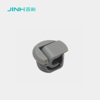 Jinhan JH-4051 Grise PE plastique type flip support d'étagère caché - 10 mm de hauteur pour l'armoire / étagère - solide et invisible support