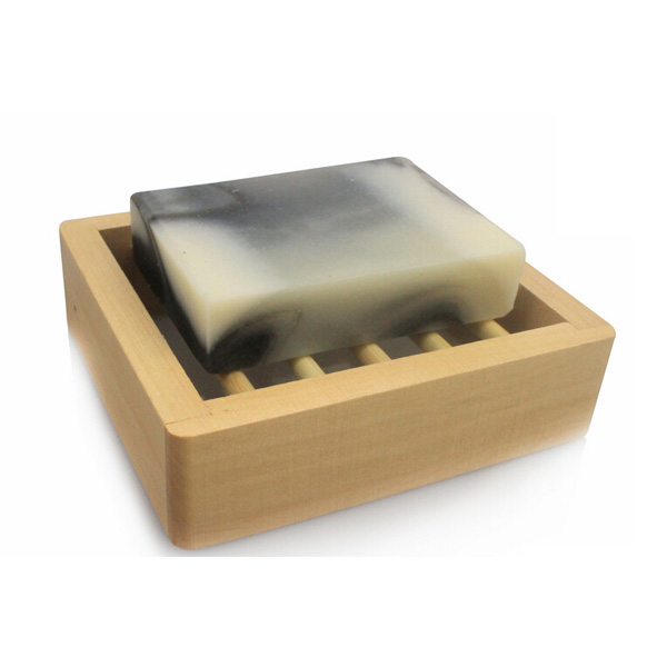 Natural  bamboo soap holder/ wood soap dishes