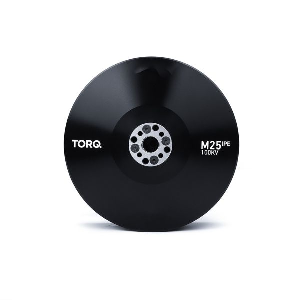 M25 IPE Brushless DC Motor with 15mm Shaft Diameter 10878W Maximum Power and 39.4kg Thrust for Manned Drones
