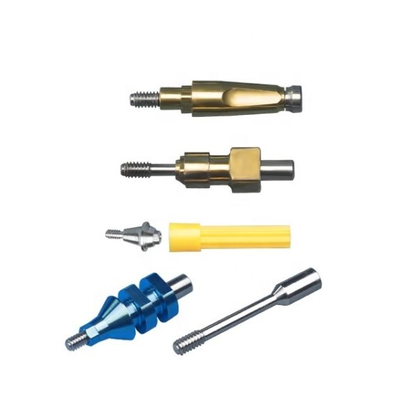 Dental Implant Universal Kit Set with Customized Abutment Analog Screw Machine Part