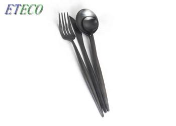 4 Pcs Stainless Steel Dinnerware Spoons Forks Contained Tableware Kits