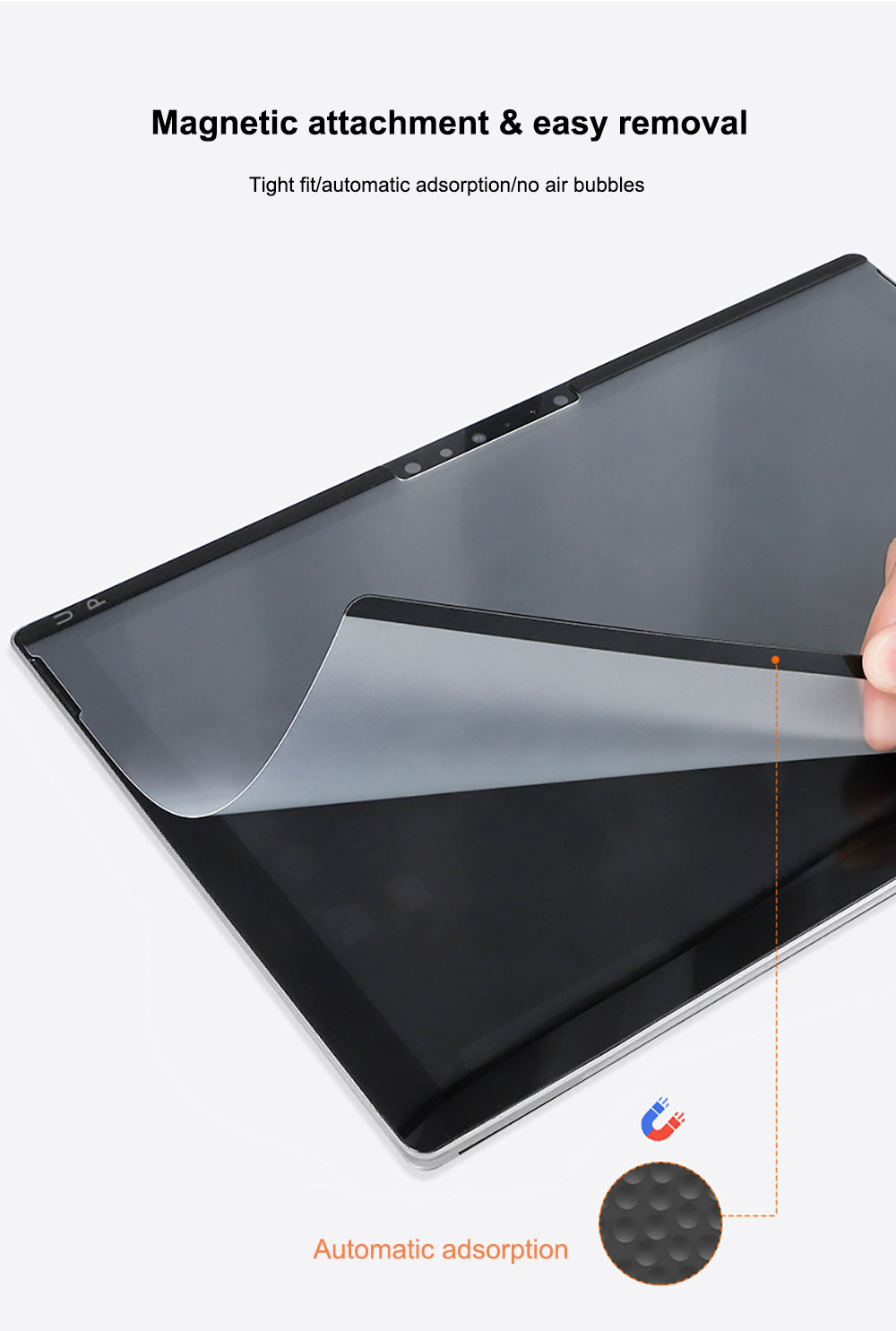 Tablet Tempered Screen Protector for Microsoft Surface Pro 9 8 7 Go 3 Glass High Quality Knock-Down Drawing Paper Ghm096 Laudtec Wholesale OEM/ODM/Private Label