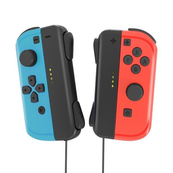 3.7V Joy Con Wireless Controller Replacement Nintendo Switch Handles With Wrist Strap