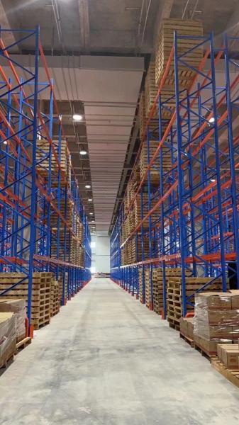 2000x1000x3000 Heavy Duty Steel Selective Pallet Rack For Industrial Warehouse