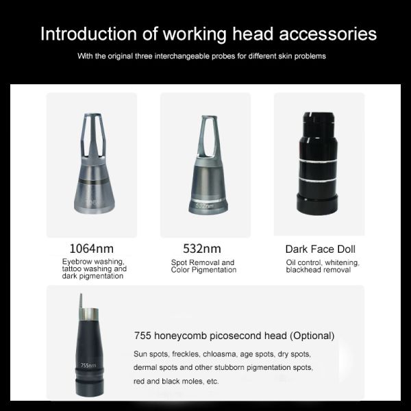 Carbon Peel Laser Tattoo Removal Machine Facial Cleansing Beauty Salon Equipment