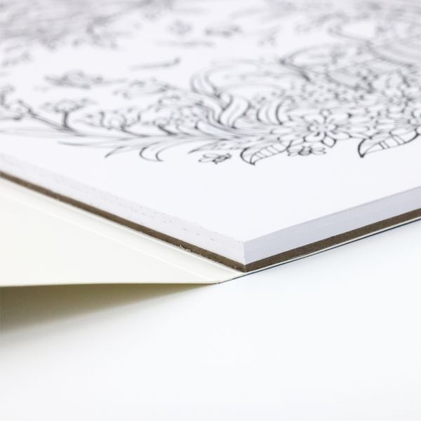 Multilingual Custom Coloring Books Offset Printing Embossed Coloring Book