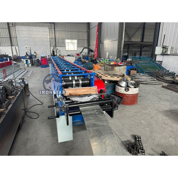 “Brazil Market Shutter Door Guide Rail Roll Forming Machine Automatic Metal Slide Rail Track Forming Machine Galvanized Steel Slide Rail Roll Former Heavy Duty Rolling Shutter Door Guide Rail Making”