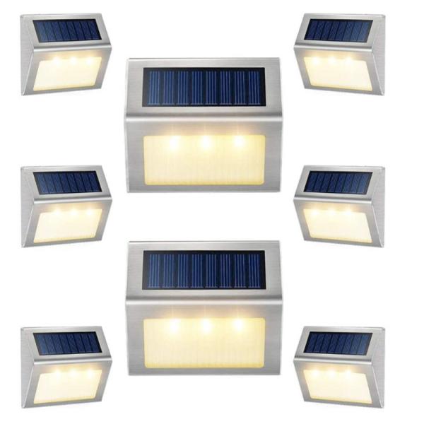 3.94in 1.2V Waterproof Outdoor Solar Deck Lights CE Stainless Steel