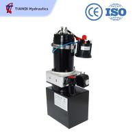 Unité de pompe hydraulique à courant continu 24V 0,8 kW 2 HP pour remorque